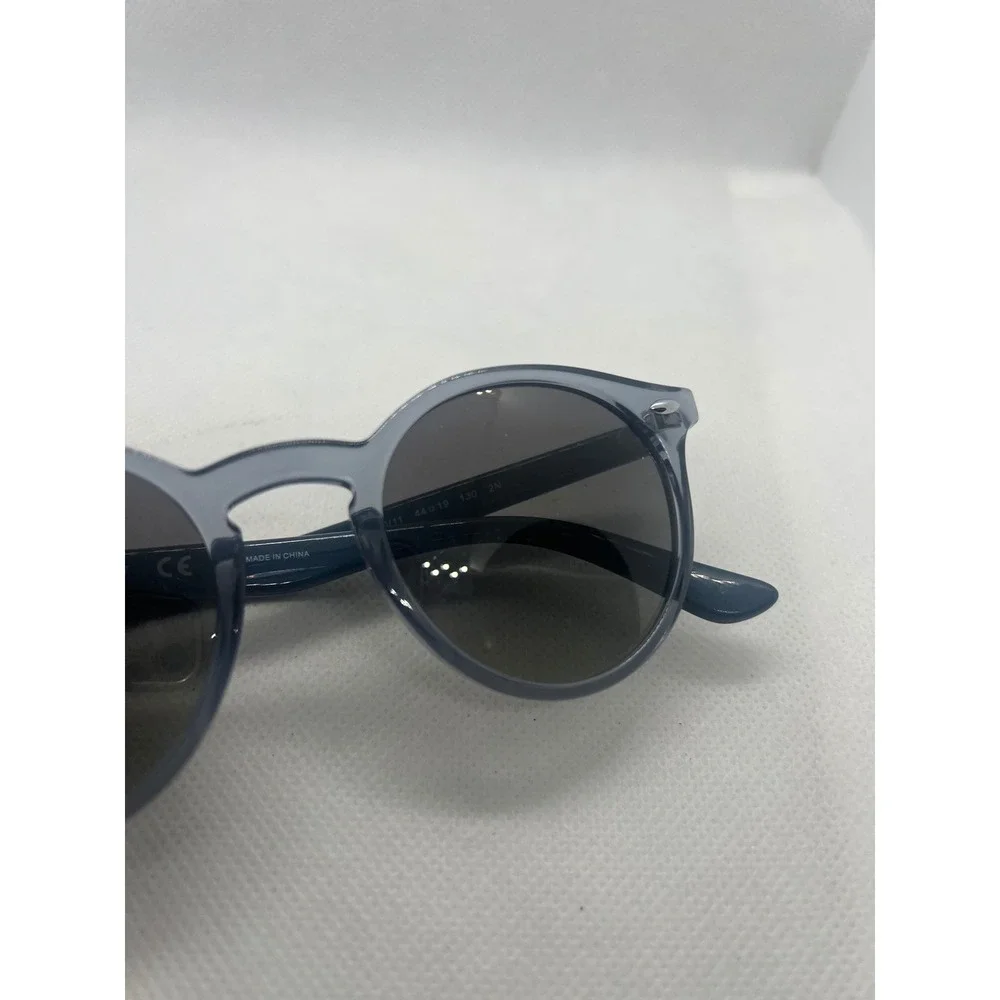 Ray-Ban RJ9064S 7050/11 Junior Round Sunglasses Blue Grey 44mm